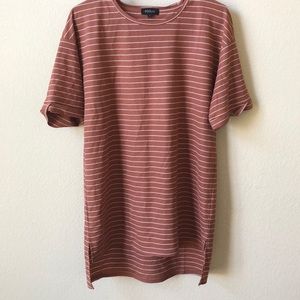 ROOLEE orange stripe shirt